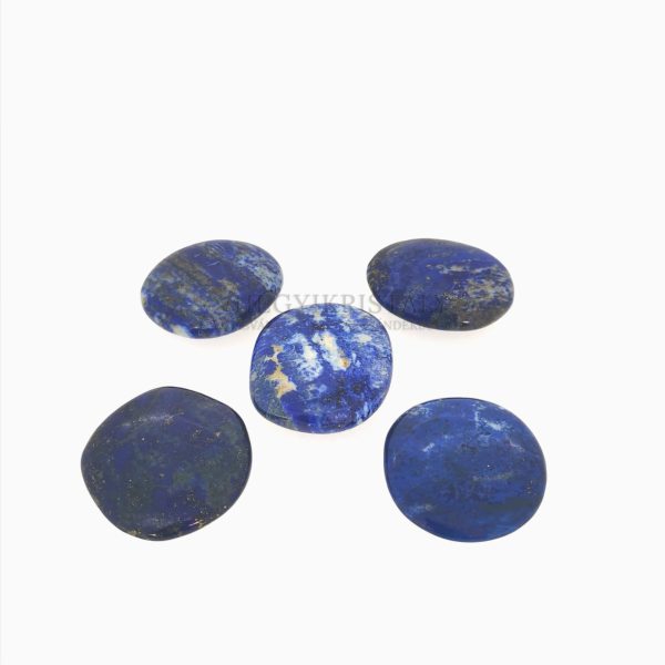 Lapis Lazuli (Lazurit) lapos marokkő 2