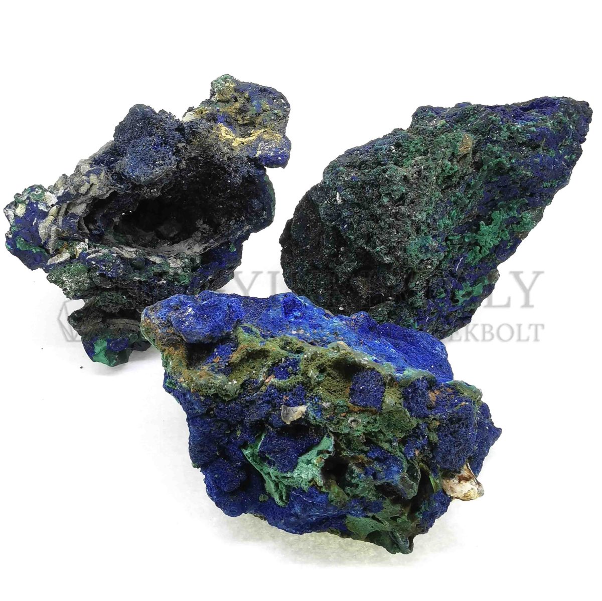 Azurit-Malachit nyers ásvány (nagy)