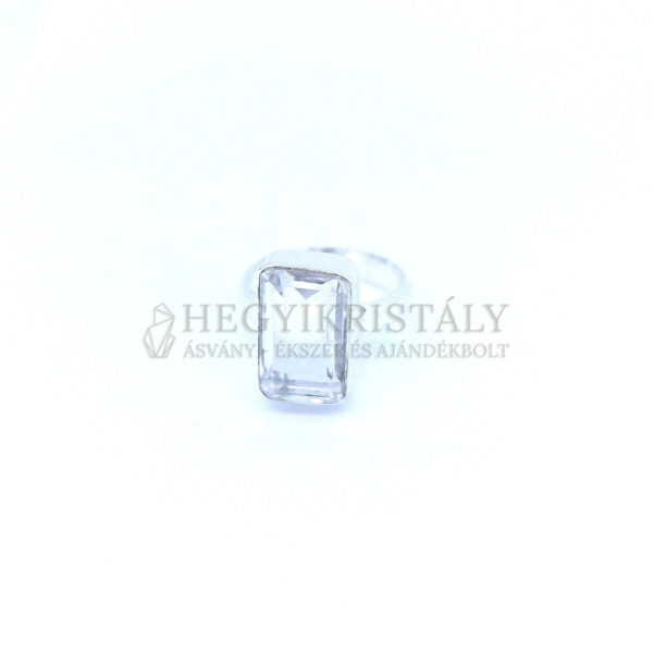 Hegyikristály ezüst gyűrű